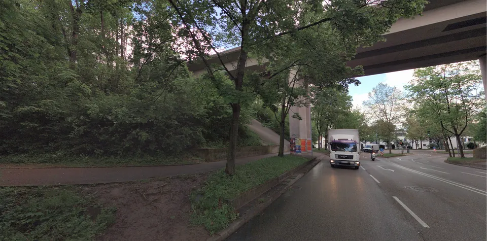 So sieht die Stelle aktuell aus