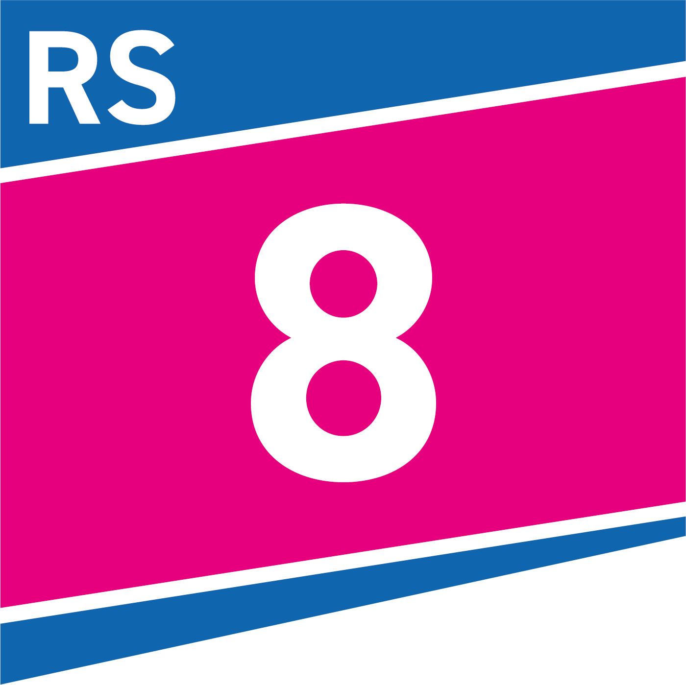 Radschnellweg 8 Logo